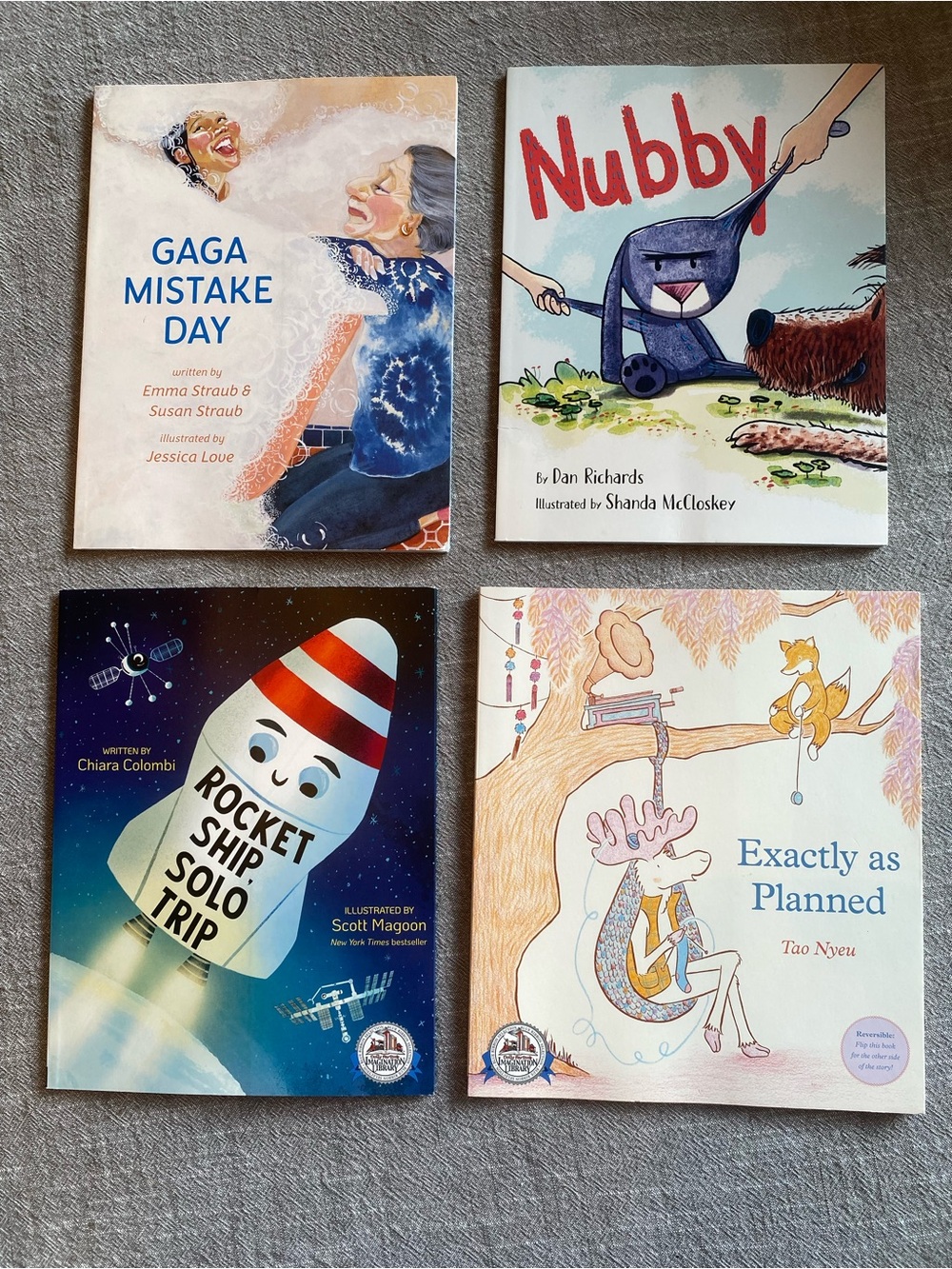 Children's Picture Book Set of 4 - Assorted Titles